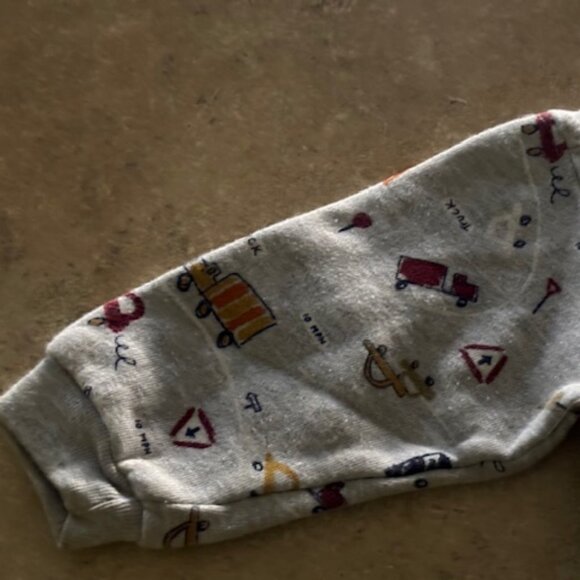 Boys Baby 24 months grey sweat shirt - Picture 4 of 8